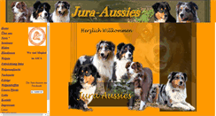 Desktop Screenshot of jura-aussies.de